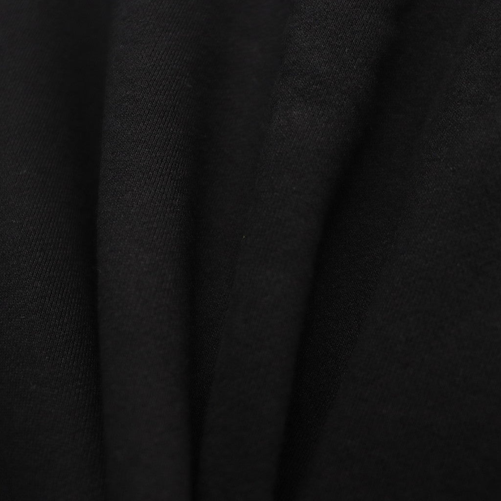 中等厚度圓領衛衣（1 型）#黑色 [25FW-WMC-SS08]