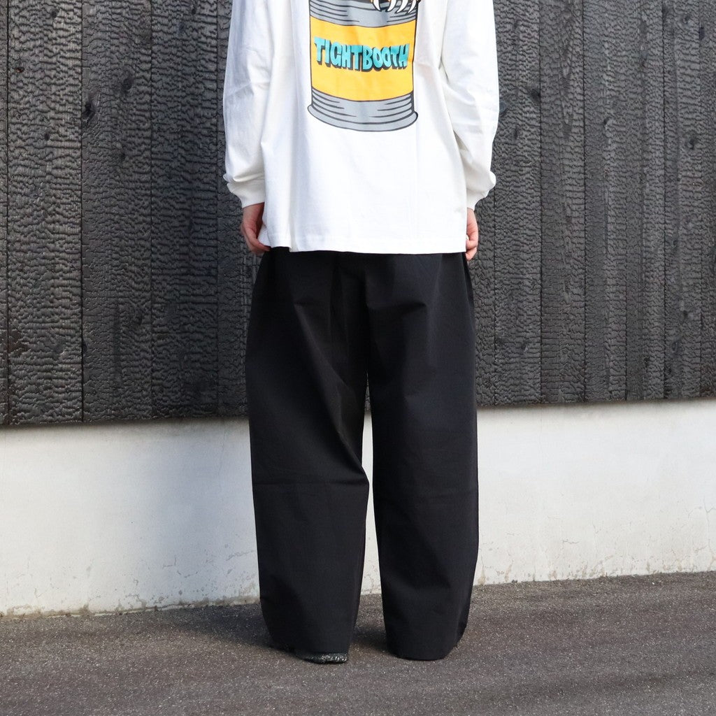 BAGGY PIPE PANTS #Black [SS26-B09]