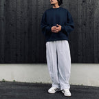 BARRELL SWEAT PANTS #LGH SOLID GREY [LC8112]