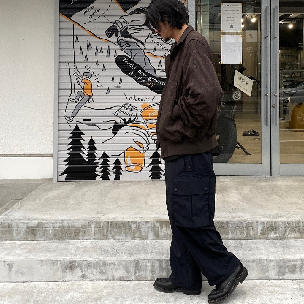 高科技降落傘褲 #黑色 [BP-55024]