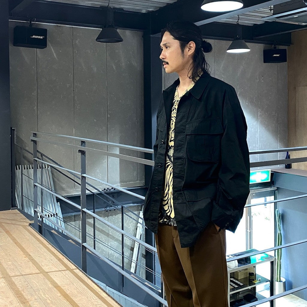 FATIGUE JACKET (TYPE-2) #BLACK [24FWE-WMO-ML03]