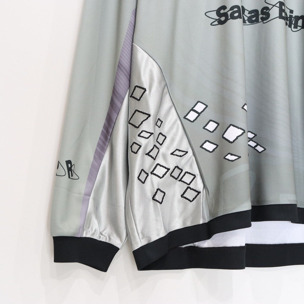 SauRas Being | L/S SOCCER JERSEY #Grey [SS25-SRB03]