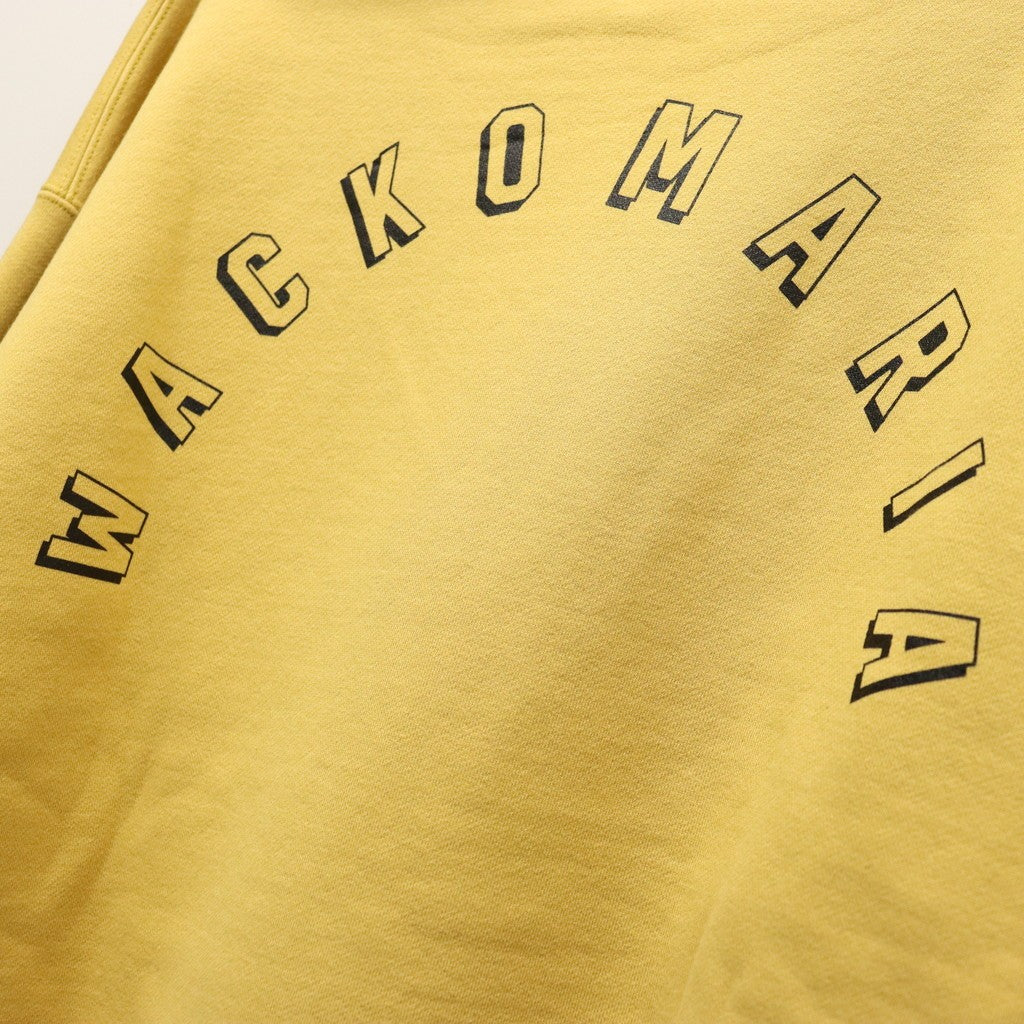 MIDDLE WEIGHT PULLOVER HOODED SWEAT SHIRT #YELLOW [26SS-WMC-SS07]