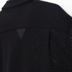 KNIT SHIRT #BLACK [25SS-WMK-KN24]