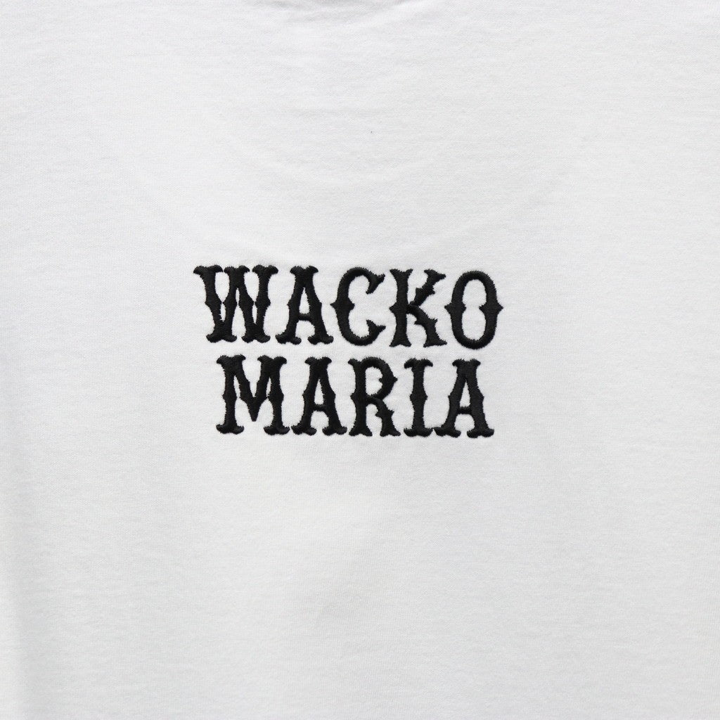 WASHED HEAVY WEIGHT CREW NECK LONG SLEEVE T-SHIRT ( TYPE-2 ) #WHITE [25FW-WMT-LT04]