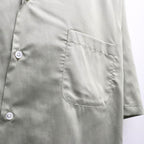 OPEN COLLAR SHIRT S/S ( TYPE-2 ) #GRAY [26SS-WMS-OC19]