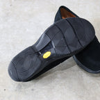 混合樂福鞋 #黑色絨面革 [MLS210301-24]