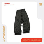 Lunar 26 - Utility Ruched Work Pants #Iron [GOOPI-26SS-FEB-01]