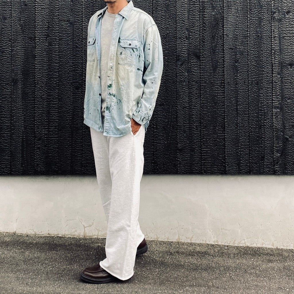 BOAT CLUB SWEAT PANTS #M.GRAY [BWU-BCSP]