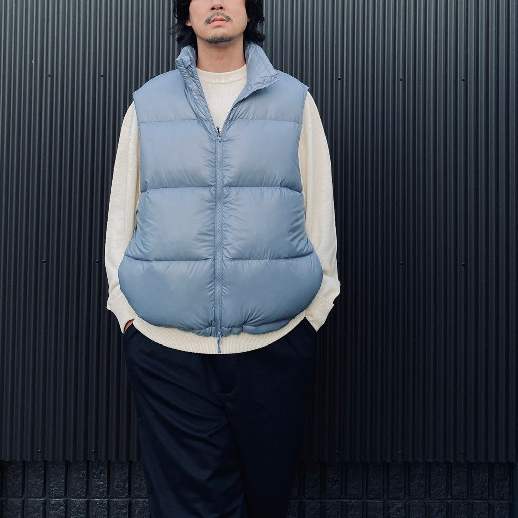 TECH ULTRA LIGHT DOWN VEST #LT.BLUE [BW-46026W]