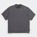 TECH MOCK NECK S/S TEE #CHARCOAL [BE-63025]