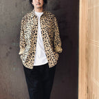 LEOPARD FATIGUE JACKET #BEIGE [26FWE-WMO-ML02]