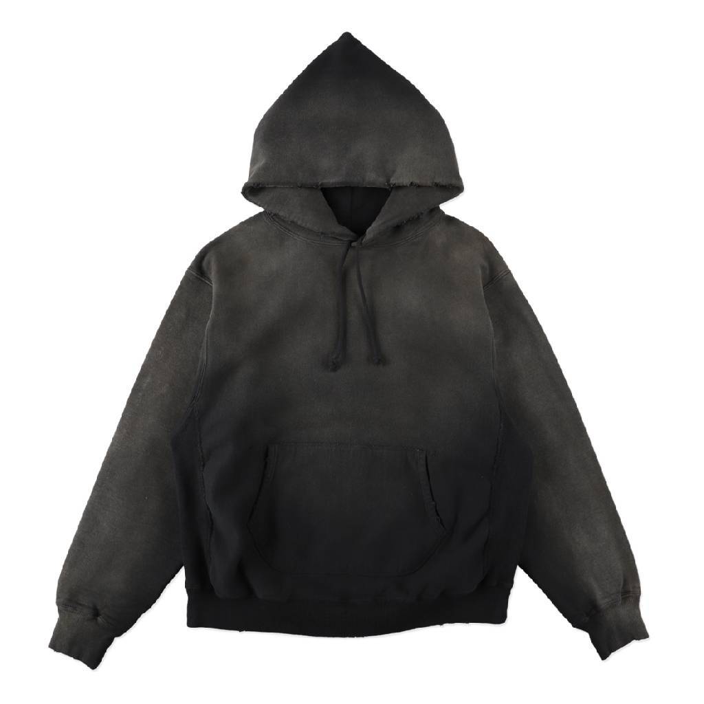 WEATHERED HOODIE #BLACK [BWU-WH]
