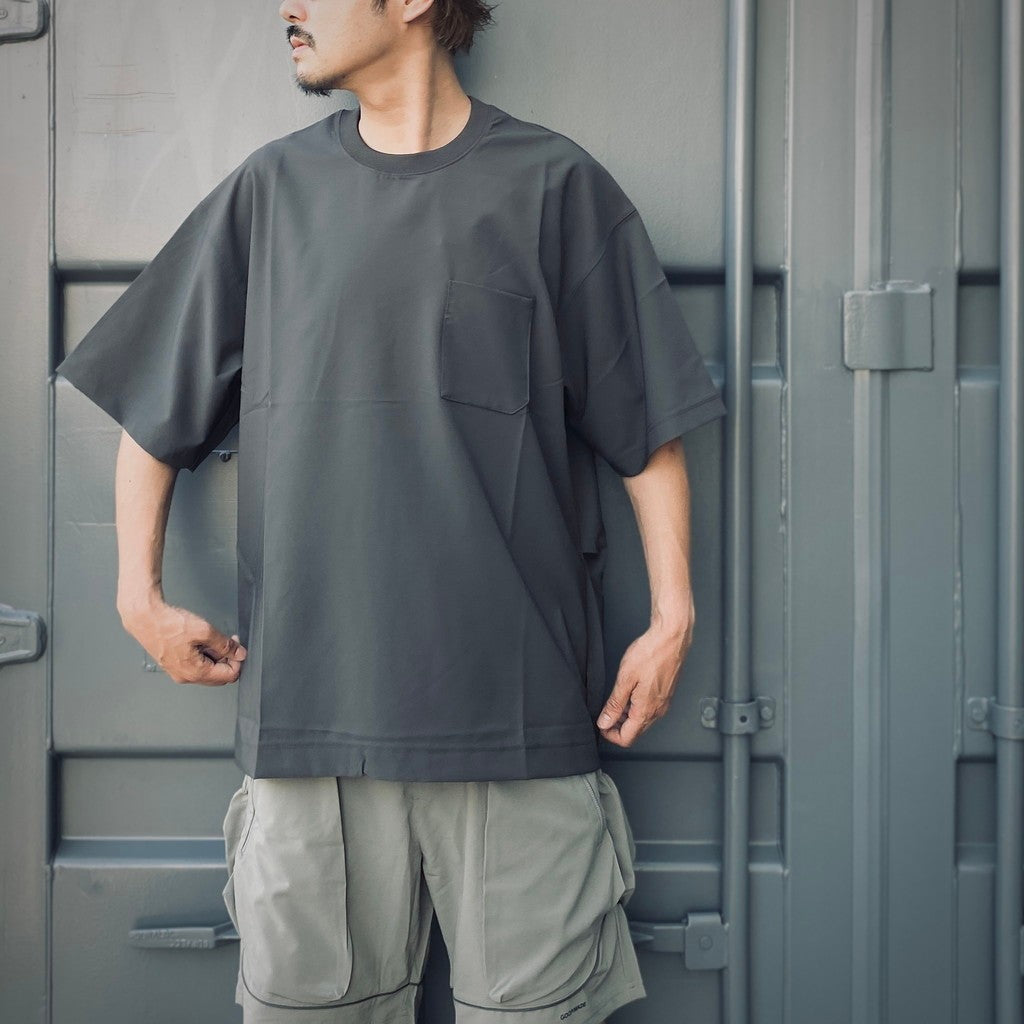 "WR-03T" 全新科技口袋T卹（科技布料）#IRON [GOOPI-25SS-MAY-01]