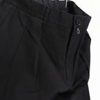 透氣斜紋棉布褲 #復古黑 [SD25F-PT04]