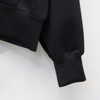 TECH SCUBA KNIT FULLZIP PARKA #BLACK [BE-41026]