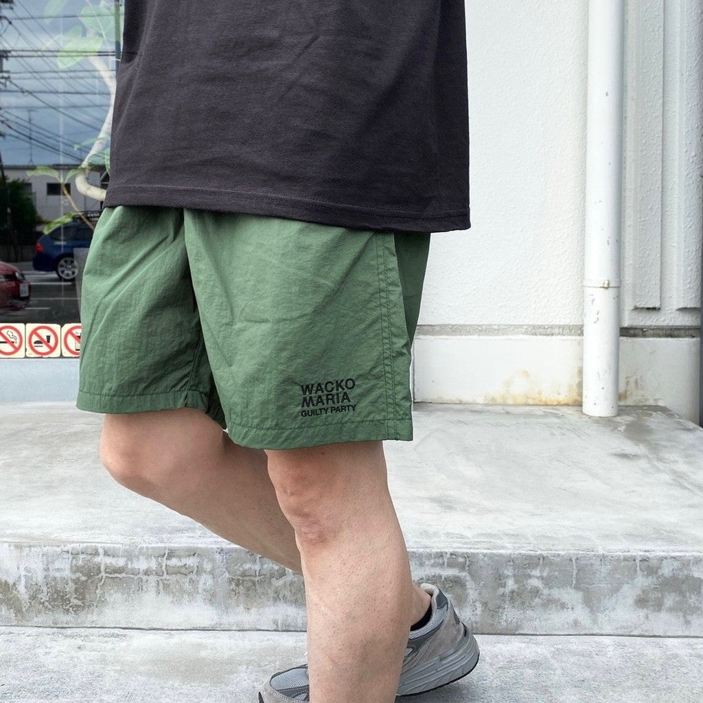 沙灘短褲 - 1 型 - #綠色 [24SS-WMP-PT13]