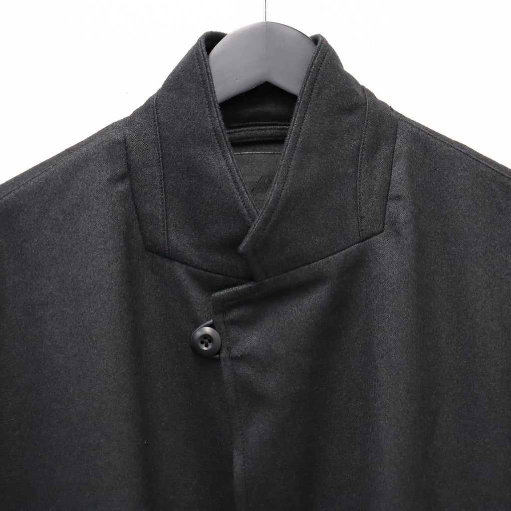 TECH LOOSE 2B JACKET FLANNEL #CHARCOAL [BJ-32026W]