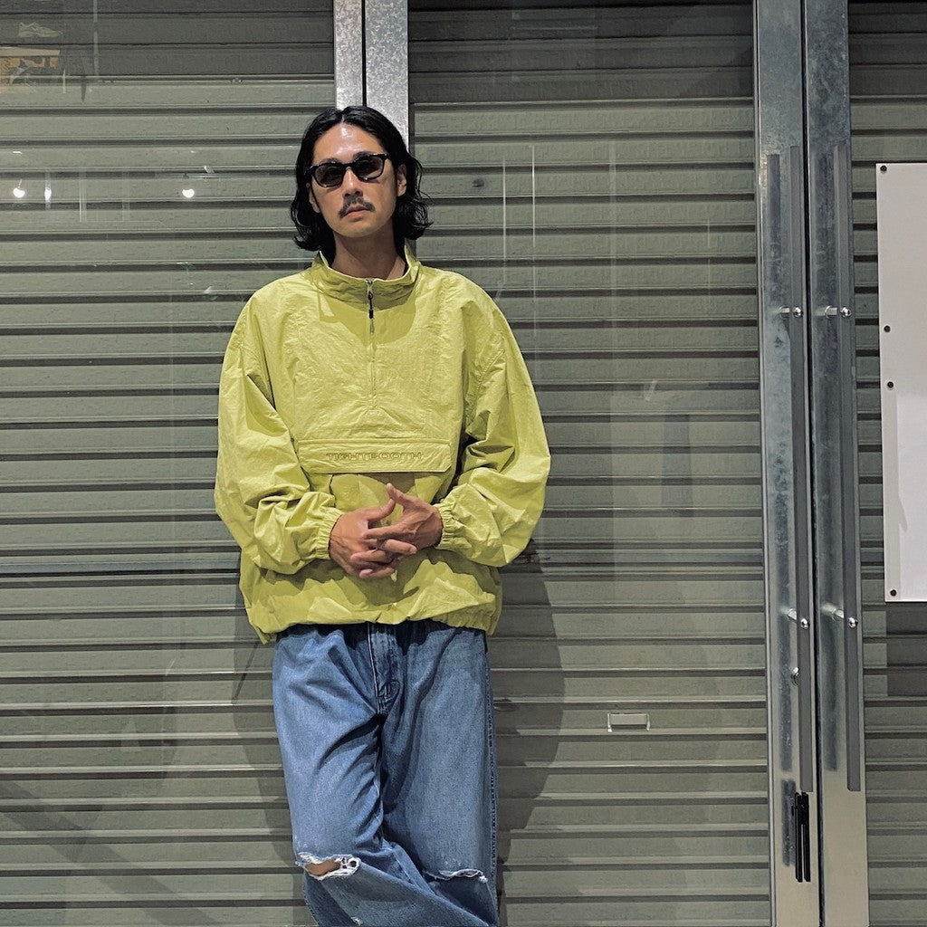 BIG LOGO ANORAK #LIGHT GREEN [FW24-JK11]