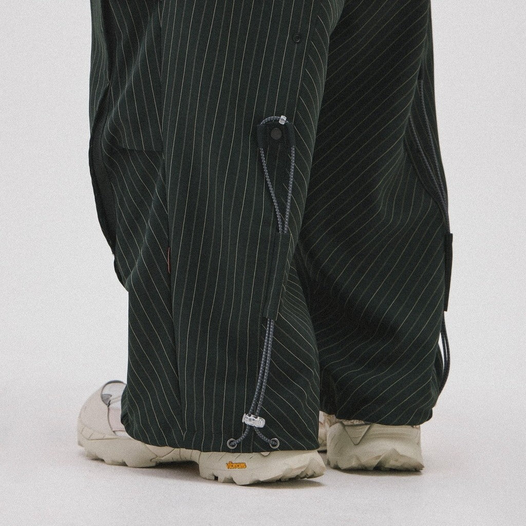 "TR-P01" SOFTBOX 條紋褲 #綠色 [GOOPI-24SS-AUG-02]