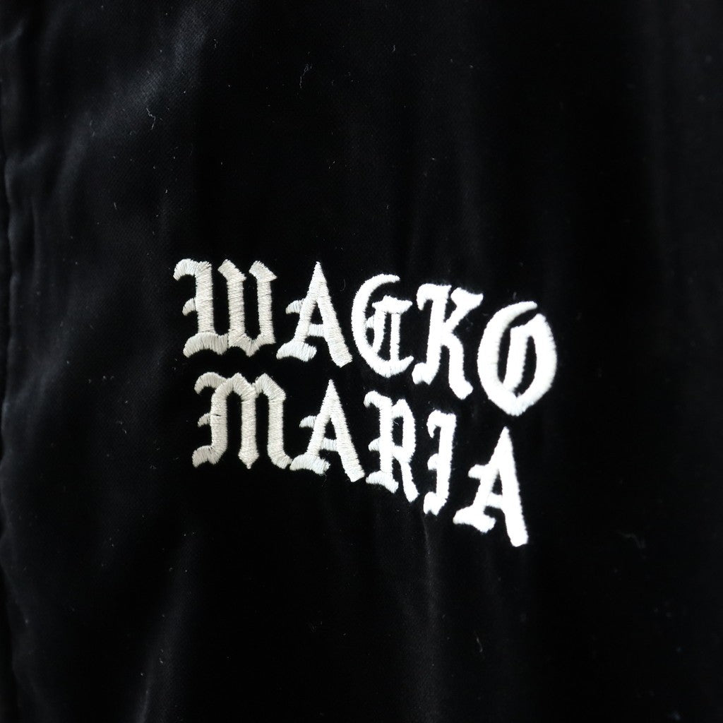 VELVET TRACK JACKET ( TYPE-2 ) #BLACK [24FWE-WMO-TJ02]
