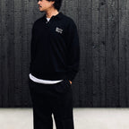KNIT POLO SHIRT #BLACK [26FW-WMK-KN14]