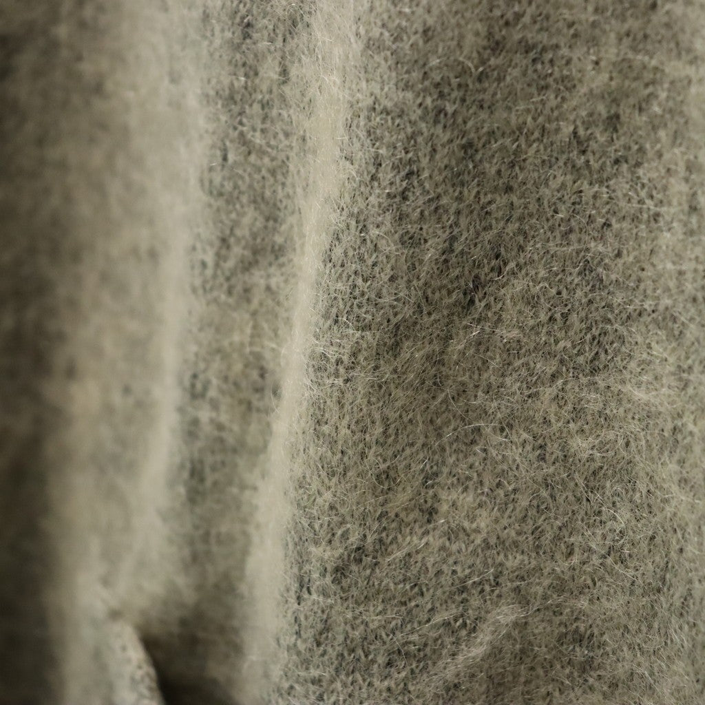MOHAIR CARDIGAN #IVORY [26FW-WMK-KN09]