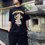 TIM LEHI | WASHED HEAVY WEIGHT CREW NECK T-SHIRT #BLACK [26SS-WMT-WT01]