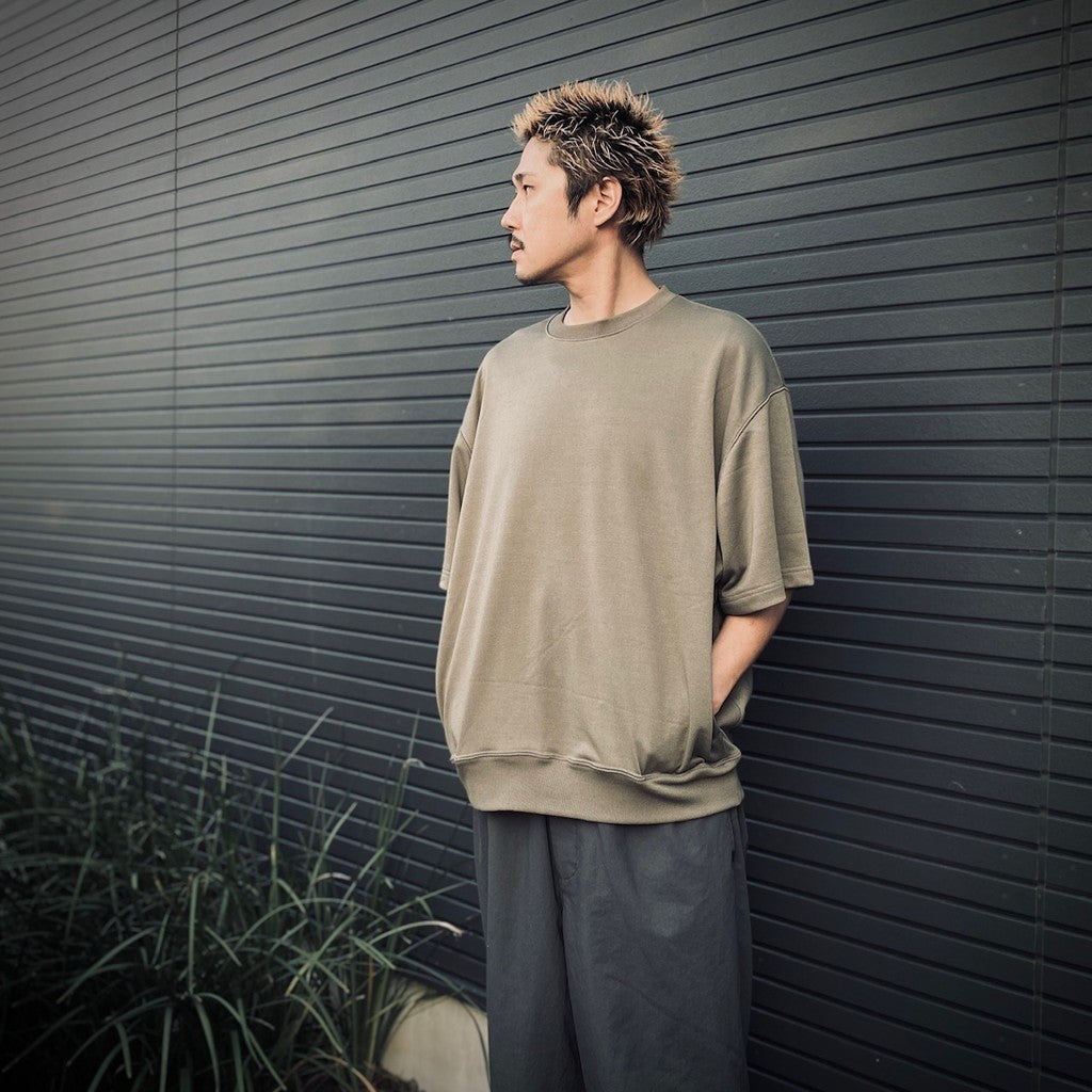 科技衛衣 S/S #狼灰色 [BE-51025]