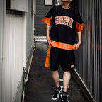 COLLEGE DOBBY SHORTS #Black [SU25-B05]