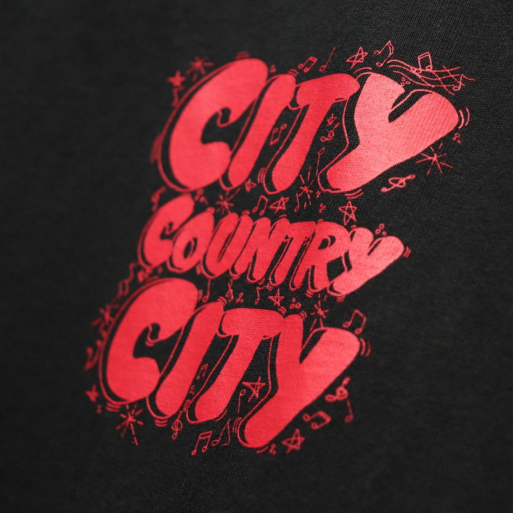 COTTON T-SHIRT_CCC DUB #BLACK [CCC-261T004]