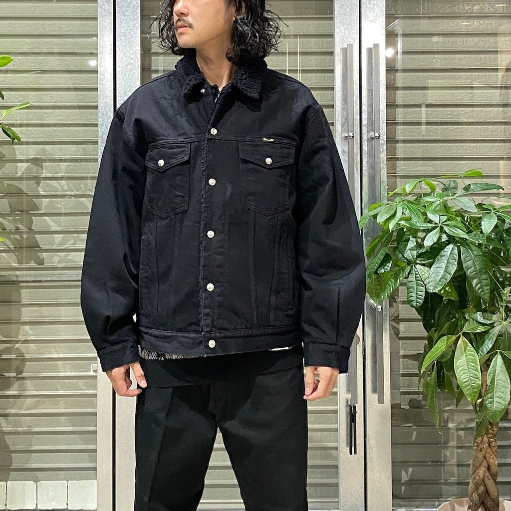 Wrangler | TRUCKER JACKET ( TYPE-1 ) #BLACK [24FW-WMO-WG01]