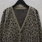 LEOPARD MOHAIR CARDIGAN #BEIGE [24FW-WMK-KN12]
