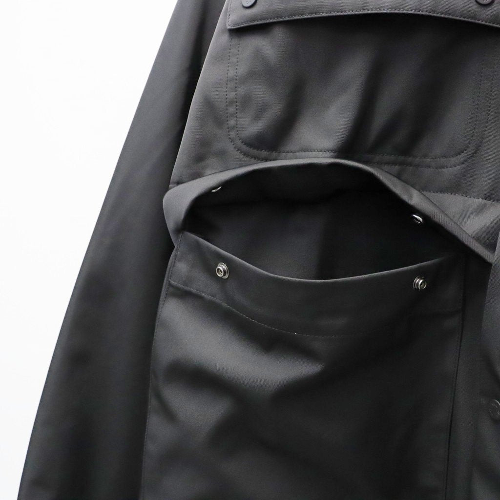 COMFORTAS TWILL MIL JK #BLACK [FST08262U0005]