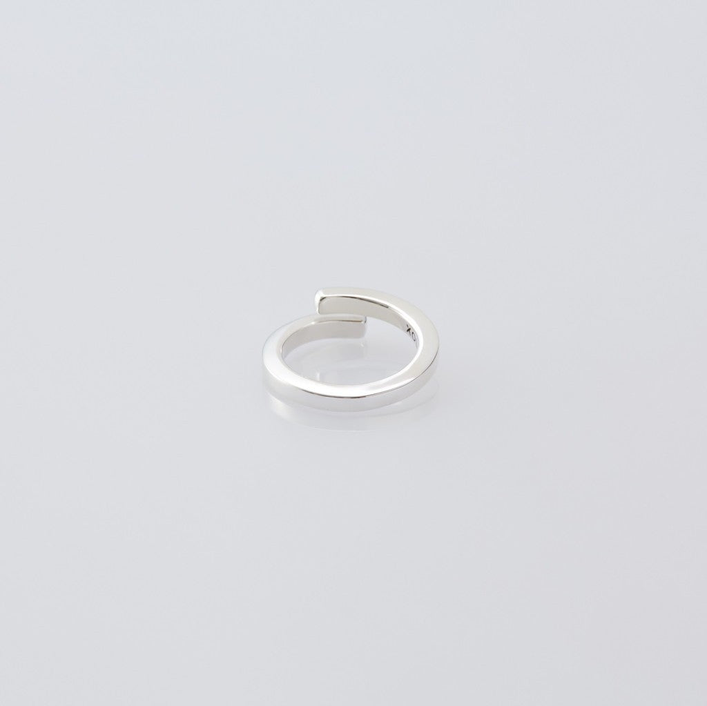 Square Ring -Thin- #SILVER [XOR088] - cocorozashi 三重県四日市市の