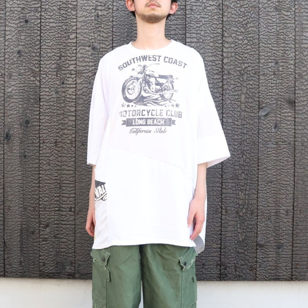 PUZZLE TEE B #WHITE [C2647909B]