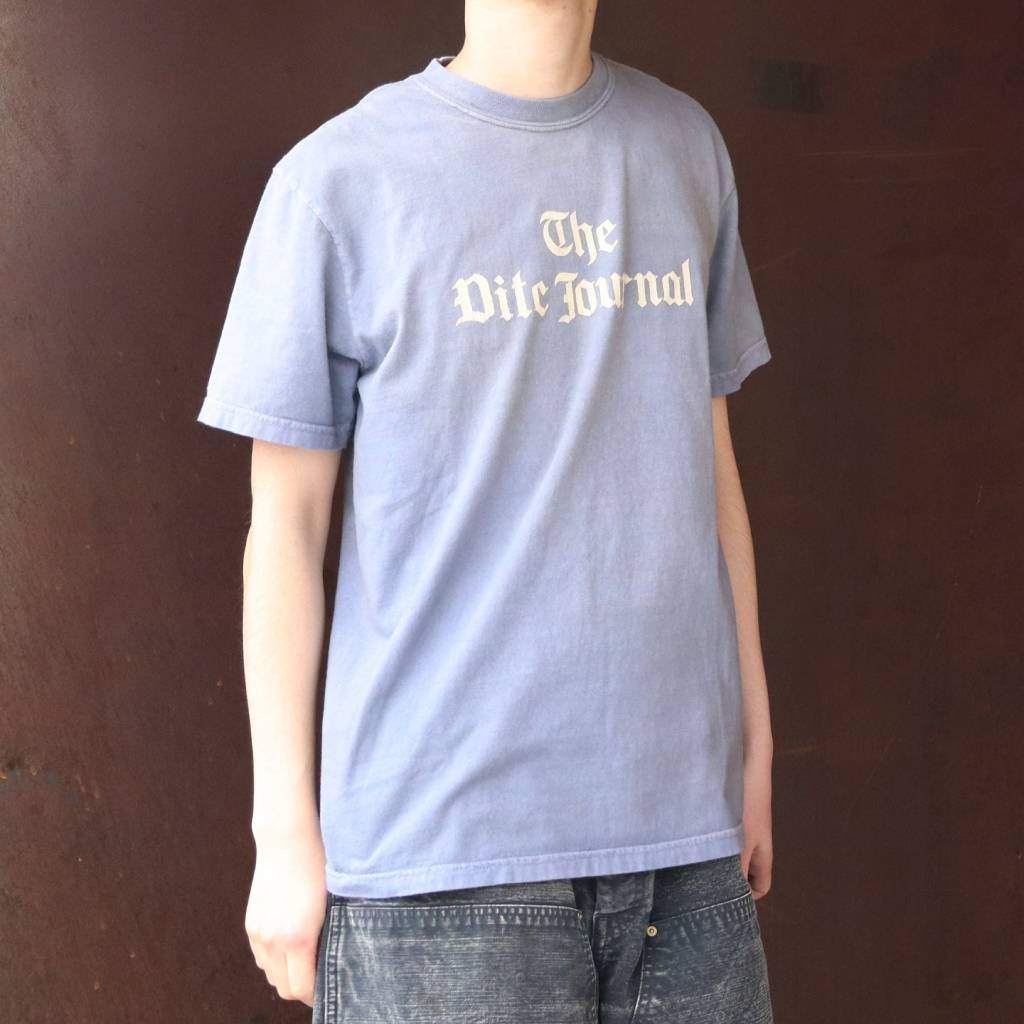 THE DITC JOURNAL TEE AGED #EGGPLANT [BW261-DJT]