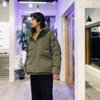 TECH 2WAY CADET DOWN PARKA #BROWNKAHKI [BW-42025W]