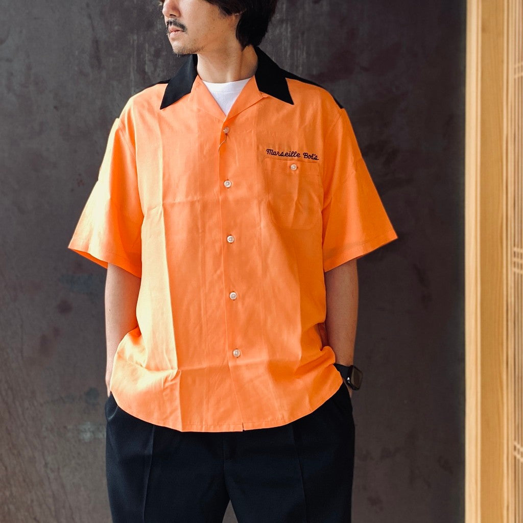 THE PHOENICIAN SCHEME | S/S HAWAIIAN SHIRT ( TYPE-6 ) #ORANGE [TPS-WM-HI06]