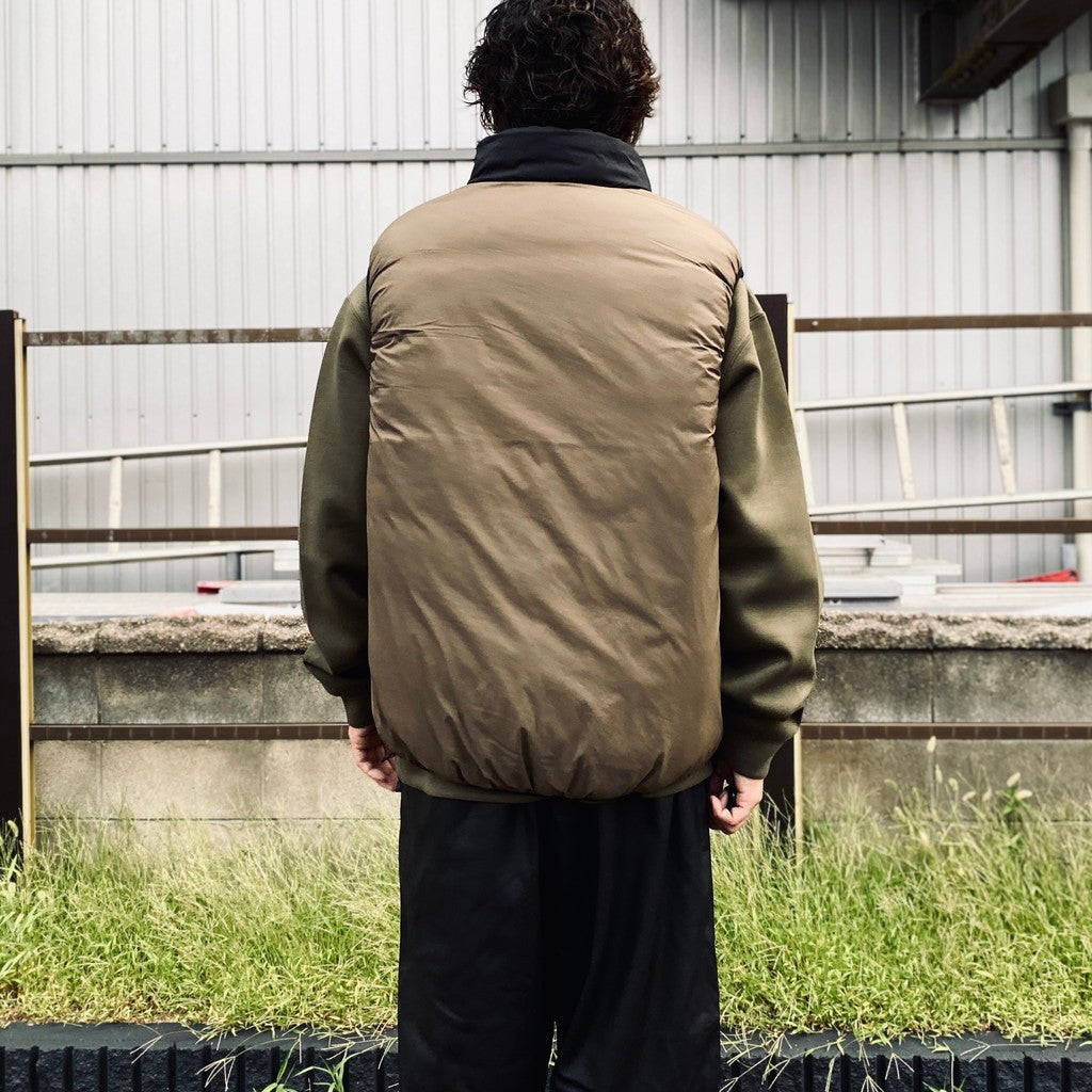 TECH REVERSIBLE CLIMBERS PUFF VEST #BLACK×BRKH [BW-23025W]