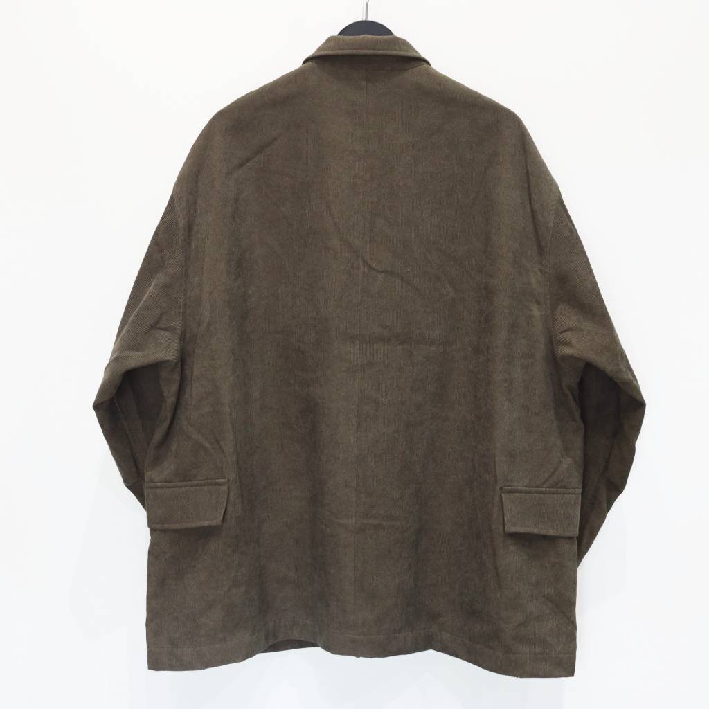 TECH LOOSE 2B 燈芯絨外套 #BROWNKAHKI [BJ-32025W]