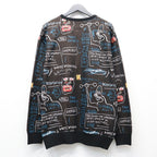 JEAN-MICHEL BASQUIAT | CARDIGAN ( TYPE-1 ) #ONE [BASQUIAT-WM-KN14]
