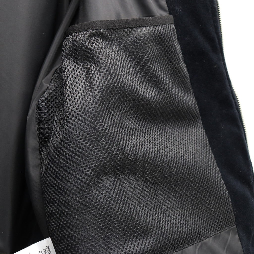 DELUXE | VELOUR SOUVENIR JKT #Black [20TH-JK03]