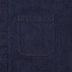 DENIM SHORT SHIRT JACKET #INDIGO [CES27JK11]