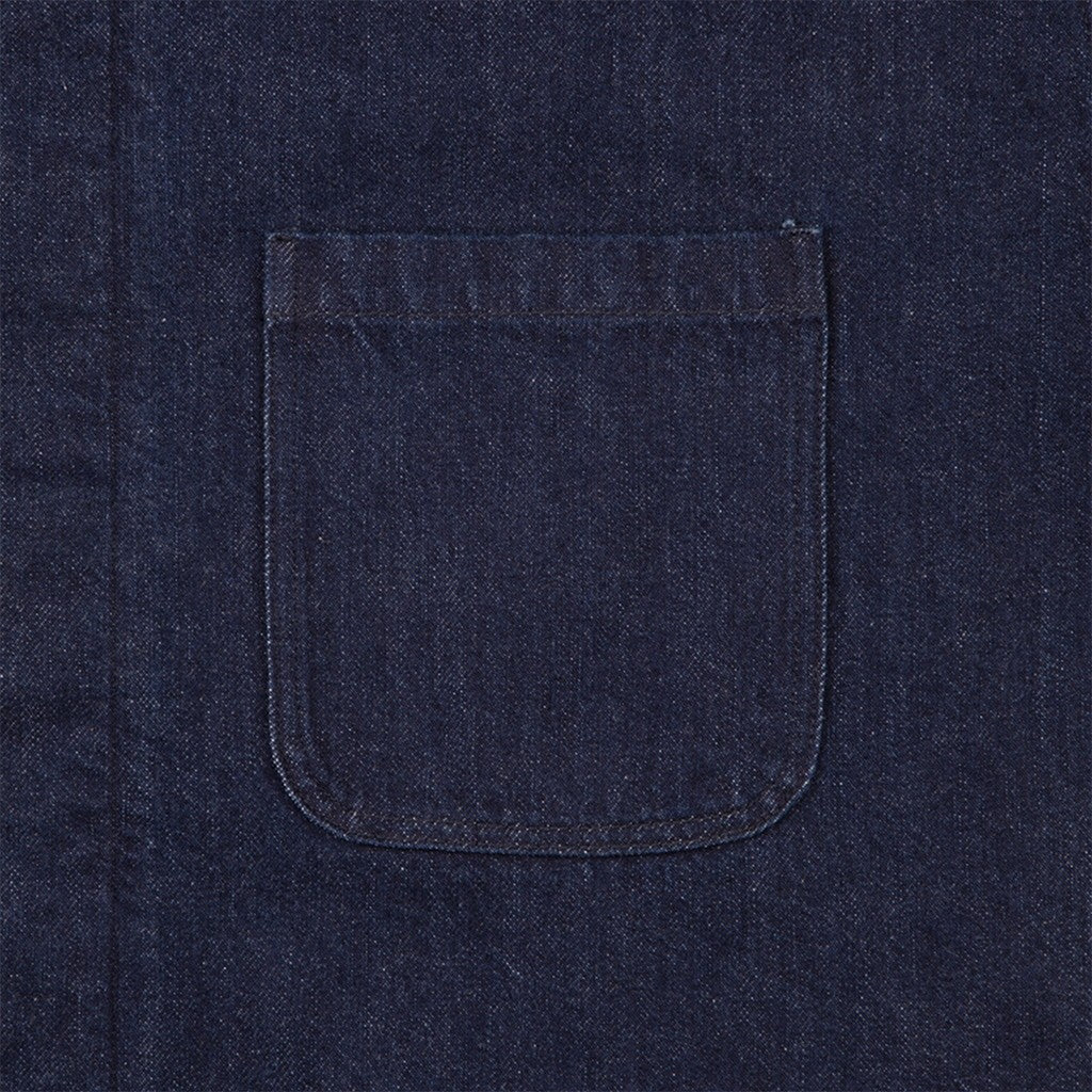 DENIM SHORT SHIRT JACKET #INDIGO [CES27JK11]