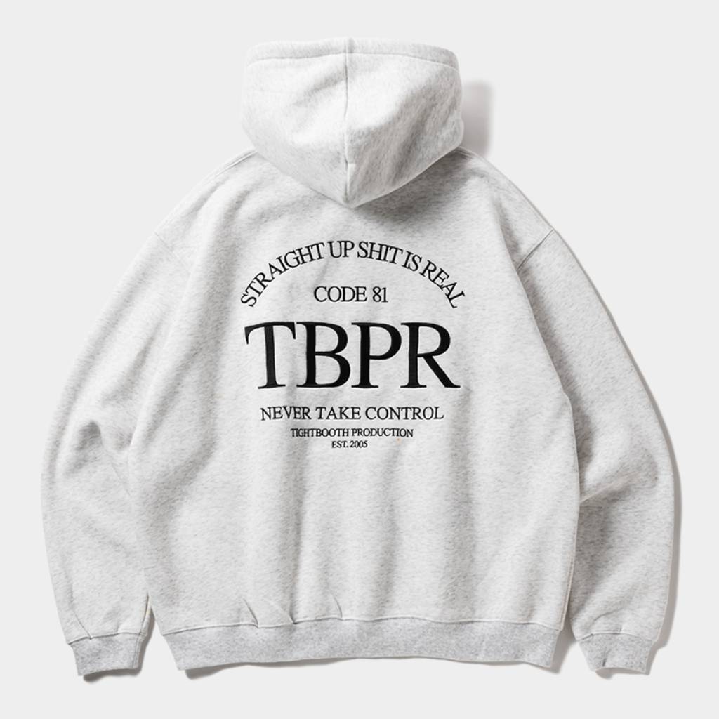 STRAIGHT UP HOODIE #Ash [FW25-SW01]