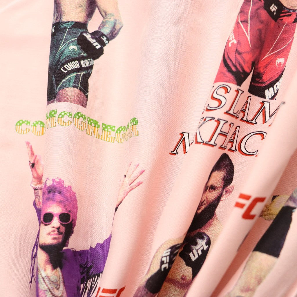 UFC | S/S HAWAIIAN SHIRT ( TYPE-1 ) #PINK [UFC-WM-HI01]