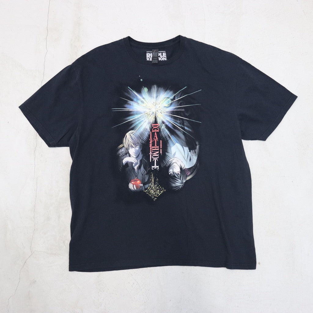 「DEATH NOTE」 TEE #BLACK [tl25f063]
