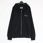 重磅全拉鍊連帽衛衣 #黑色 [25SSE-WMC-SS01]
