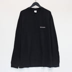 水洗重磅圓領長袖T卹 #黑色 [25FWE-WMT-LT01]